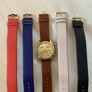 Aldo Watch with Interchangeable Straps